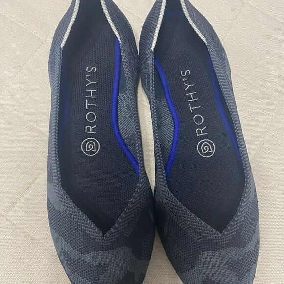 Rothy’s Camouflage Flats Women Size 7.5 - Picture 3 of 12